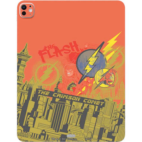 DC Comics The Flash City Collage Art iPad Pro 13in M4 (2024) Skin