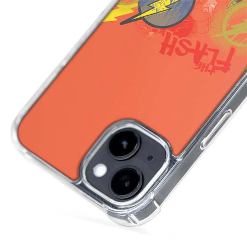 DC Comics The Flash City Collage Art iPhone 14 MagSafe Case