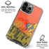 DC Comics The Flash City Collage Art iPhone 16 Pro Clear Case