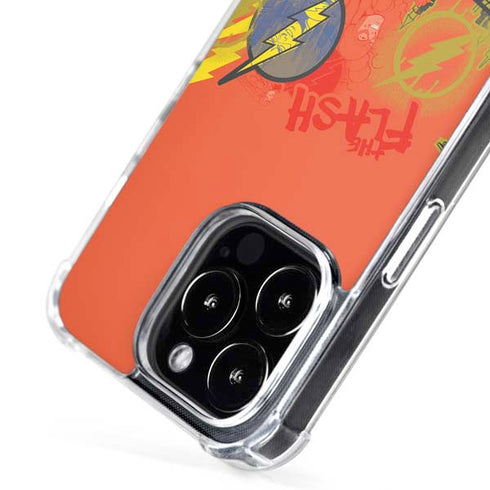 DC Comics The Flash City Collage Art iPhone 16 Pro Max MagSafe Case