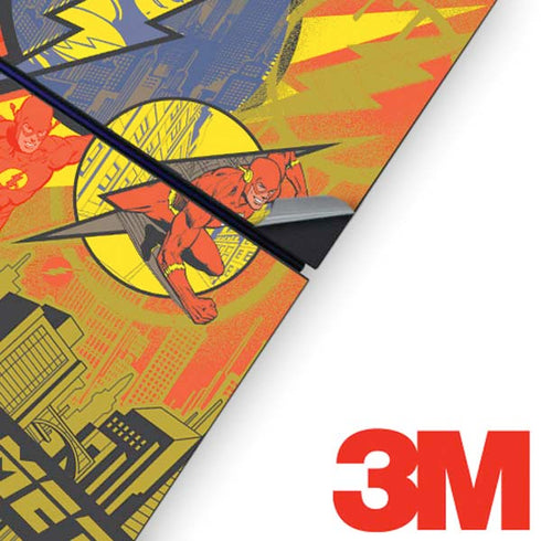 DC Comics The Flash City Collage Art PS4 Console Skin