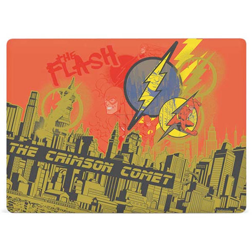 DC Comics The Flash City Collage Art Surface Laptop 2 Skin