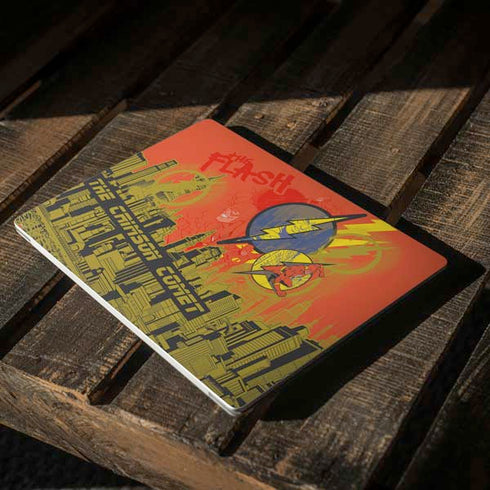 DC Comics The Flash City Collage Art Surface Laptop 2 Skin