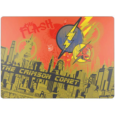 DC Comics The Flash City Collage Art Surface Laptop 7 13.8in Skin