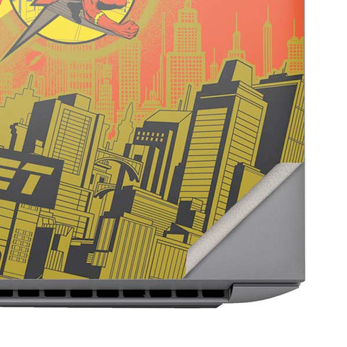 DC Comics The Flash City Collage Art HP ZBook Fury 16 G10 Skin