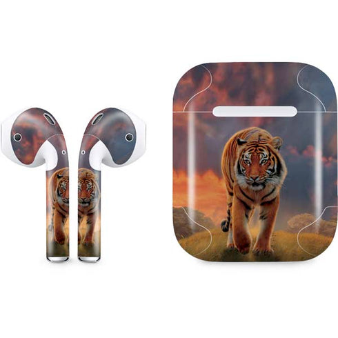 Rising Tiger by Vincent Hie Apple AirPods Skin
