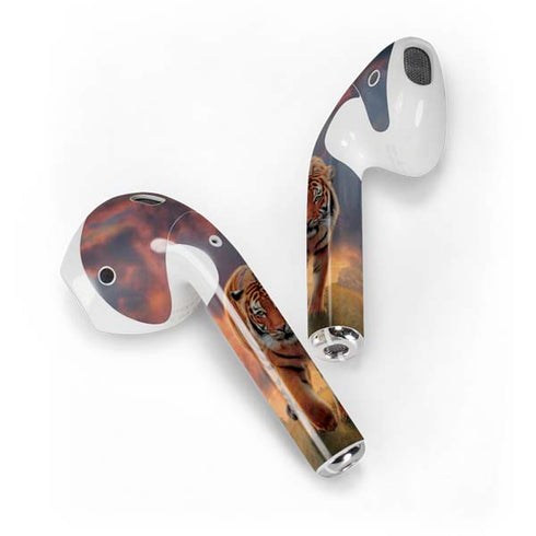 Rising Tiger by Vincent Hie Apple AirPods Skin