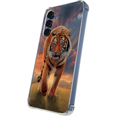 Rising Tiger by Vincent Hie Galaxy A35 5G Clear Case
