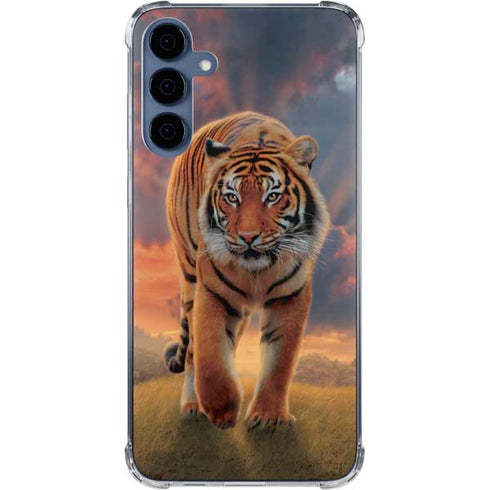 Rising Tiger by Vincent Hie Galaxy A55 5G Clear Case
