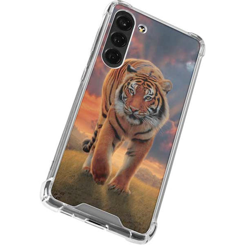 Rising Tiger by Vincent Hie Galaxy S24 FE Clear Case