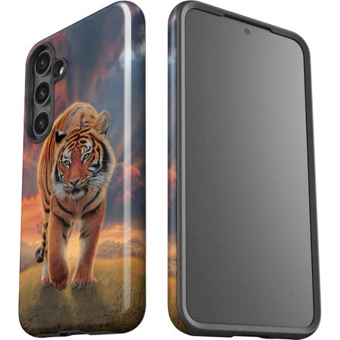 Rising Tiger by Vincent Hie Galaxy S25 Impact Case
