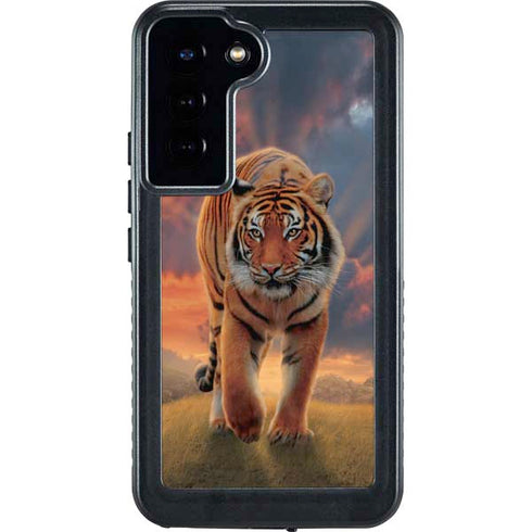 Rising Tiger by Vincent Hie Galaxy S24 Plus Waterproof Case