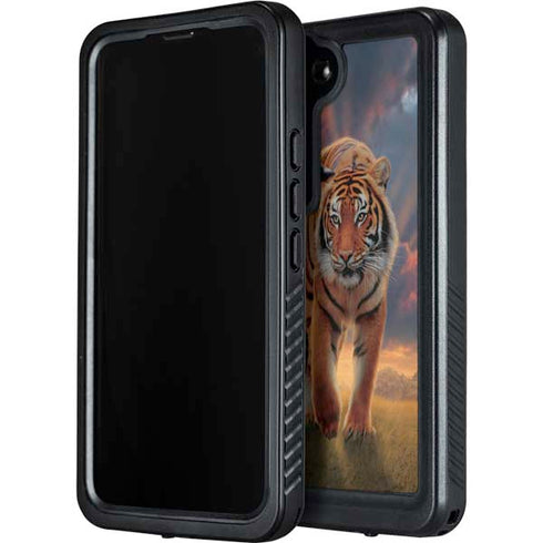 Rising Tiger by Vincent Hie Galaxy S24 Plus Waterproof Case