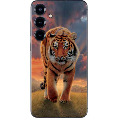 Rising Tiger by Vincent Hie Galaxy S25 Skin