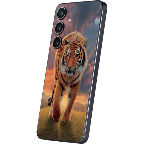 Rising Tiger by Vincent Hie Galaxy S24 Skin