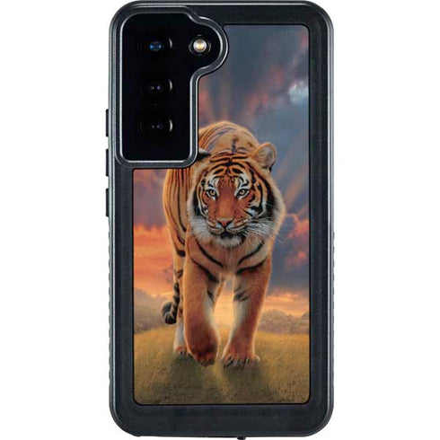 Rising Tiger by Vincent Hie Galaxy S24 Waterproof Case
