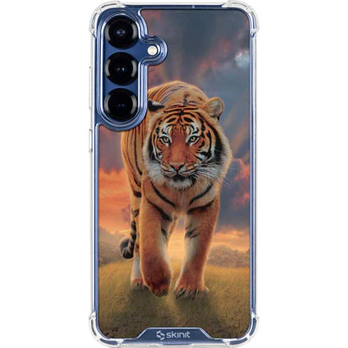 Rising Tiger by Vincent Hie Galaxy S25 Plus Clear Case
