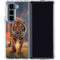 Rising Tiger by Vincent Hie Galaxy Z Fold5 5G Clear Case