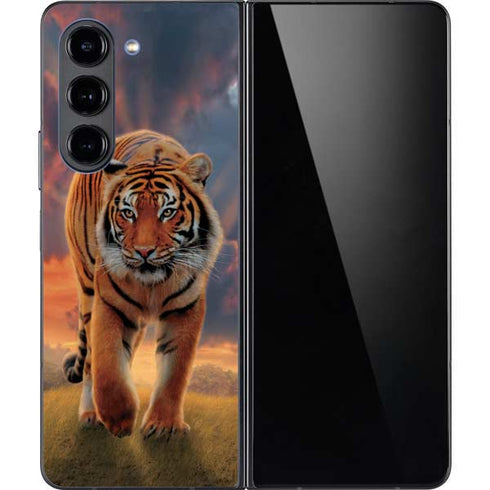 Rising Tiger by Vincent Hie Galaxy Z Fold5 5G Skin