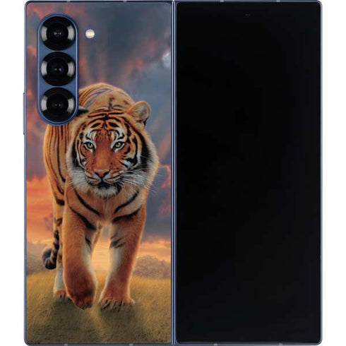 Rising Tiger by Vincent Hie Galaxy Z Fold6 Skin