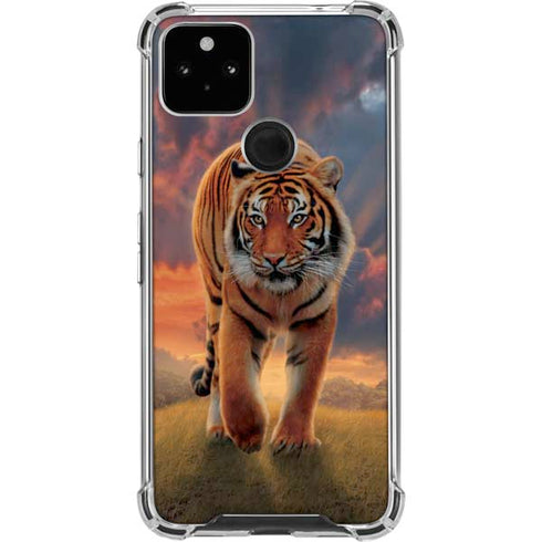 Rising Tiger by Vincent Hie Pixel Cases