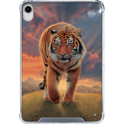 Rising Tiger by Vincent Hie iPad 11th Gen (2025) Clear Case