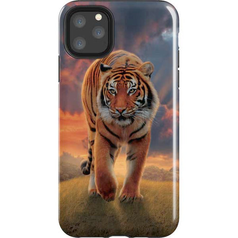 Rising Tiger by Vincent Hie iPhone Cases