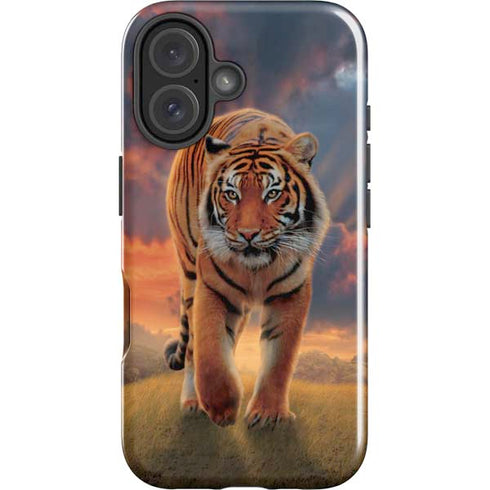 Rising Tiger by Vincent Hie iPhone 16 Plus Impact Case