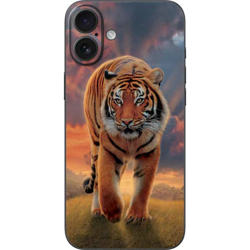 Rising Tiger by Vincent Hie iPhone 16 Plus Skin