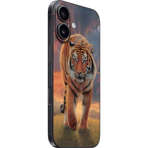 Rising Tiger by Vincent Hie iPhone 16 Plus Skin