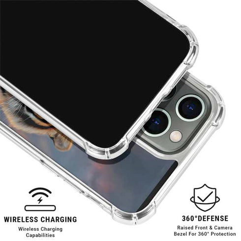Rising Tiger by Vincent Hie iPhone 16 Pro Clear Case