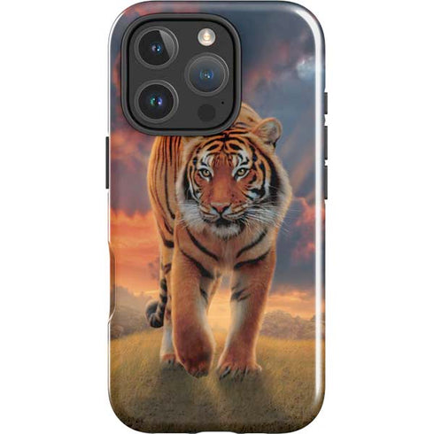 Rising Tiger by Vincent Hie iPhone 16 Pro Impact Case