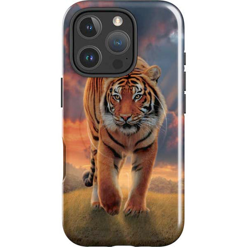 Rising Tiger by Vincent Hie iPhone 16 Pro Magsafe Impact Case