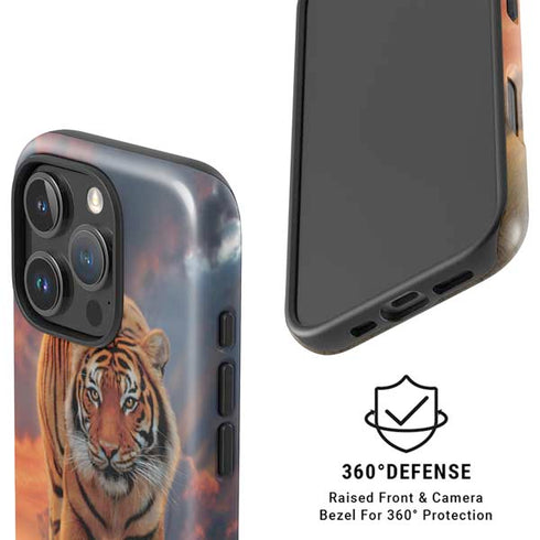 Rising Tiger by Vincent Hie iPhone 16 Pro Magsafe Impact Case