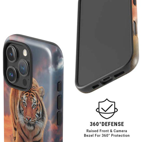 Rising Tiger by Vincent Hie iPhone 16 Pro Max Magsafe Impact Case