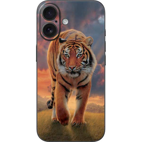 Rising Tiger by Vincent Hie iPhone 16 Skin