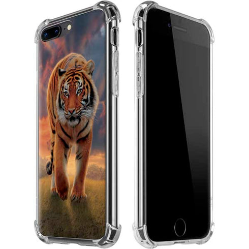 Rising Tiger by Vincent Hie iPhone Cases