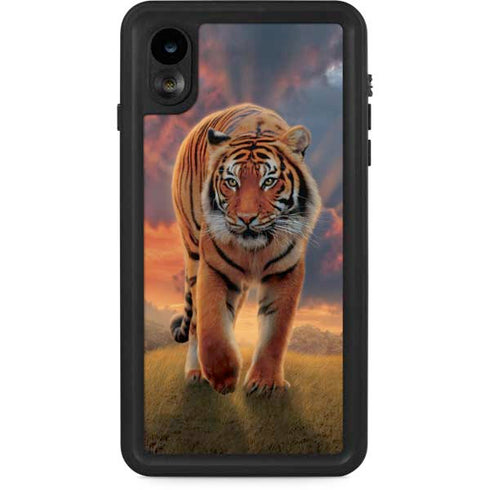 Rising Tiger by Vincent Hie iPhone Cases