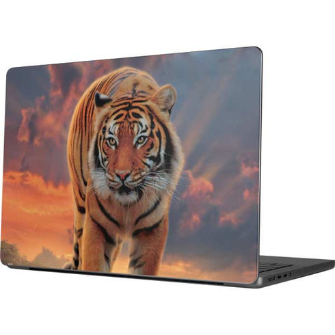Rising Tiger by Vincent Hie Apple MacBook Pro 14-inch Skin