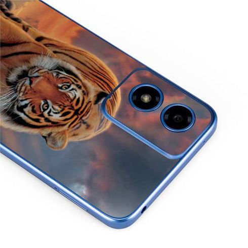 Rising Tiger by Vincent Hie Moto G Play 4G (2024) Skin