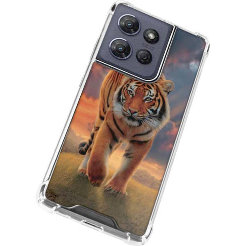 Rising Tiger by Vincent Hie Moto G Stylus 5G (2025) Clear Case