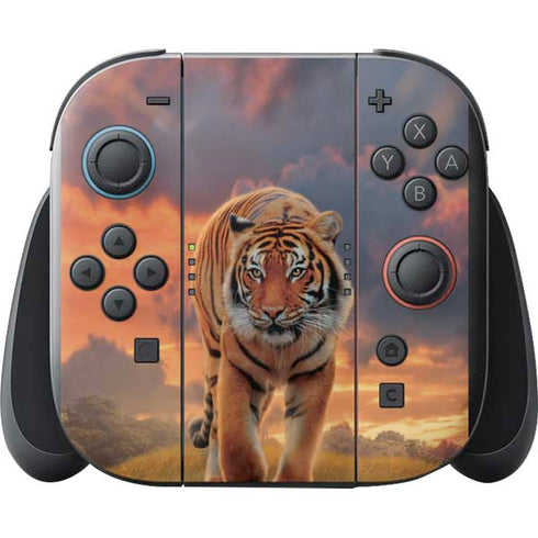 Rising Tiger by Vincent Hie Nintendo Switch 2 (2025) with Joy-Con Skin