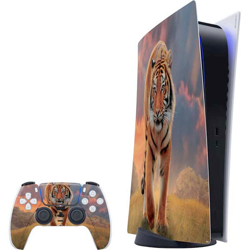 Rising Tiger by Vincent Hie PlayStation PS5 Skins