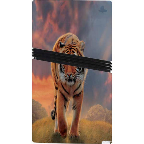 Rising Tiger by Vincent Hie PS5 Pro Bundle Skin