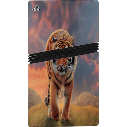 Rising Tiger by Vincent Hie PS5 Pro Console Skin