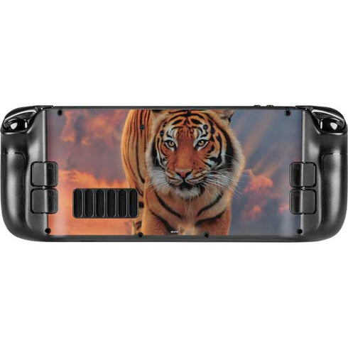 Vincent Hie Rising Tiger Steam Deck Handheld Gaming Computer Skin