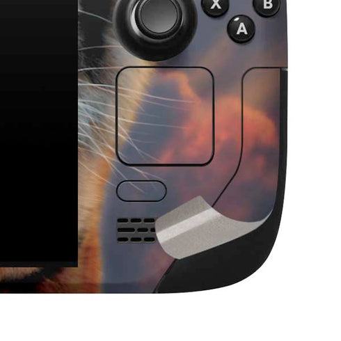Vincent Hie Rising Tiger Steam Deck Handheld Gaming Computer Skin