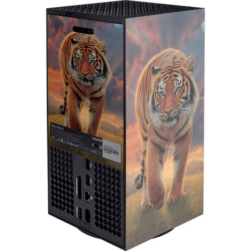 Rising Tiger by Vincent Hie XBox Series X Digital Edition Console Skin