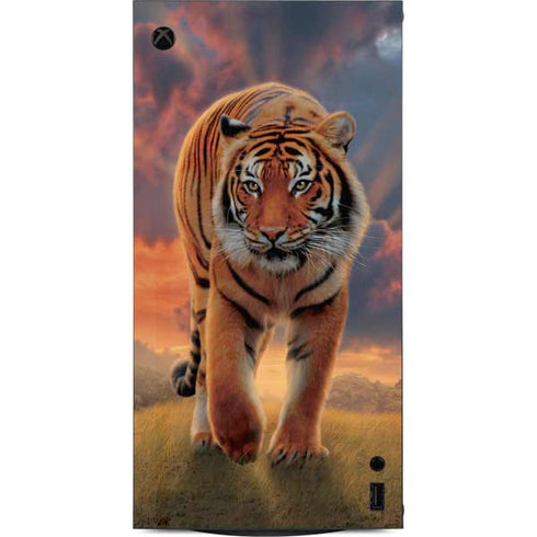 Rising Tiger by Vincent Hie XBox Series X Digital Edition Console Skin