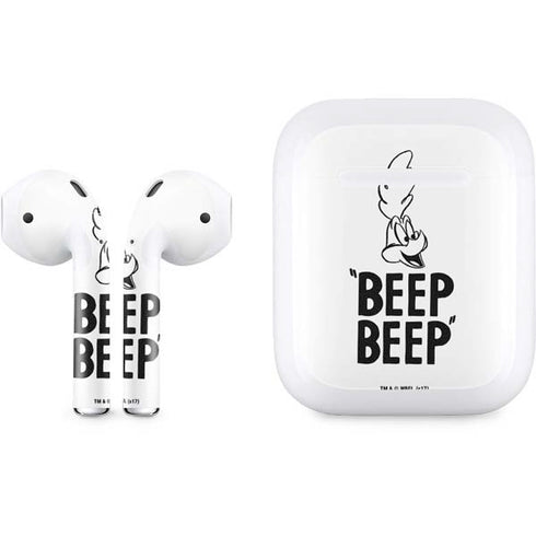 Looney Tunes Road Runner Beep Beep Apple AirPods Skin